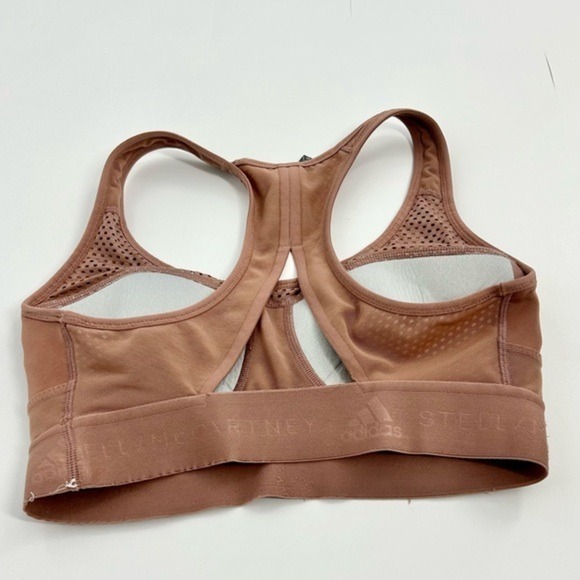 Adidas/Stella McCartney Dusty Rose Sports Bra Athleisure Workout 32CD - Picture 12 of 12